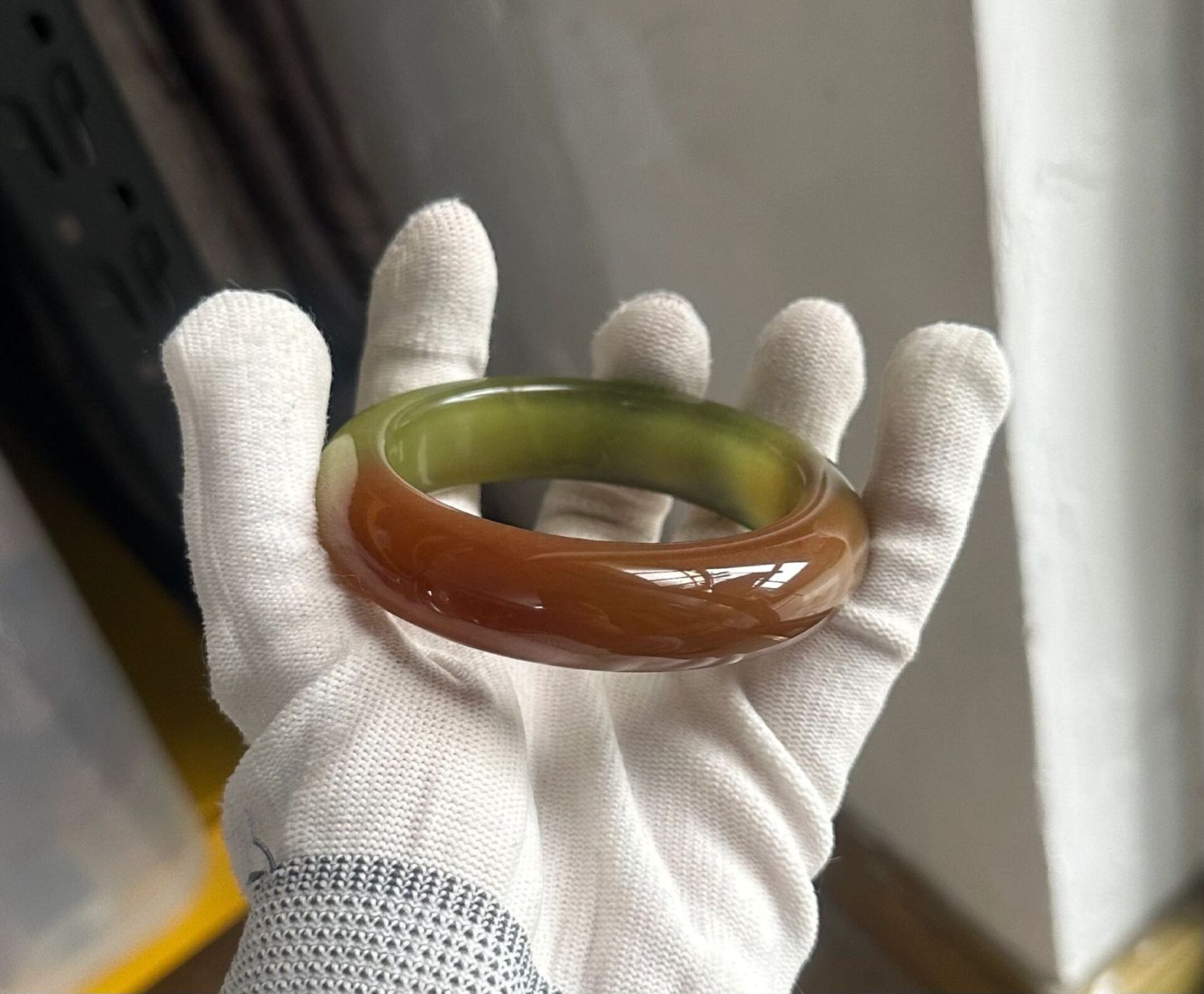 岫玉 辽阳红 辽阳红绿半壁