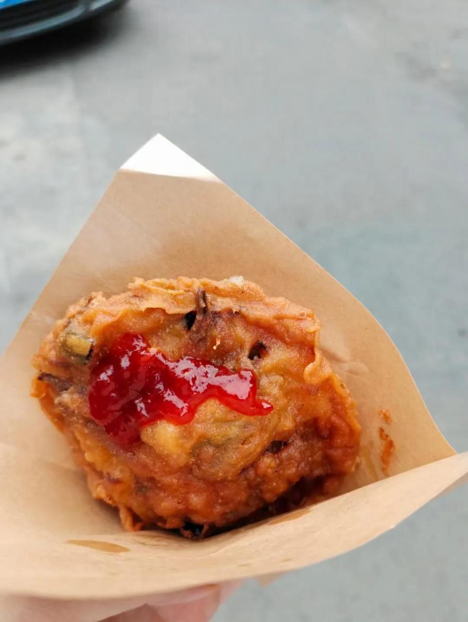 厦门超好吃的海蛎饼,东孚那有一家还有特质的酱,很棒分享一张今日随手