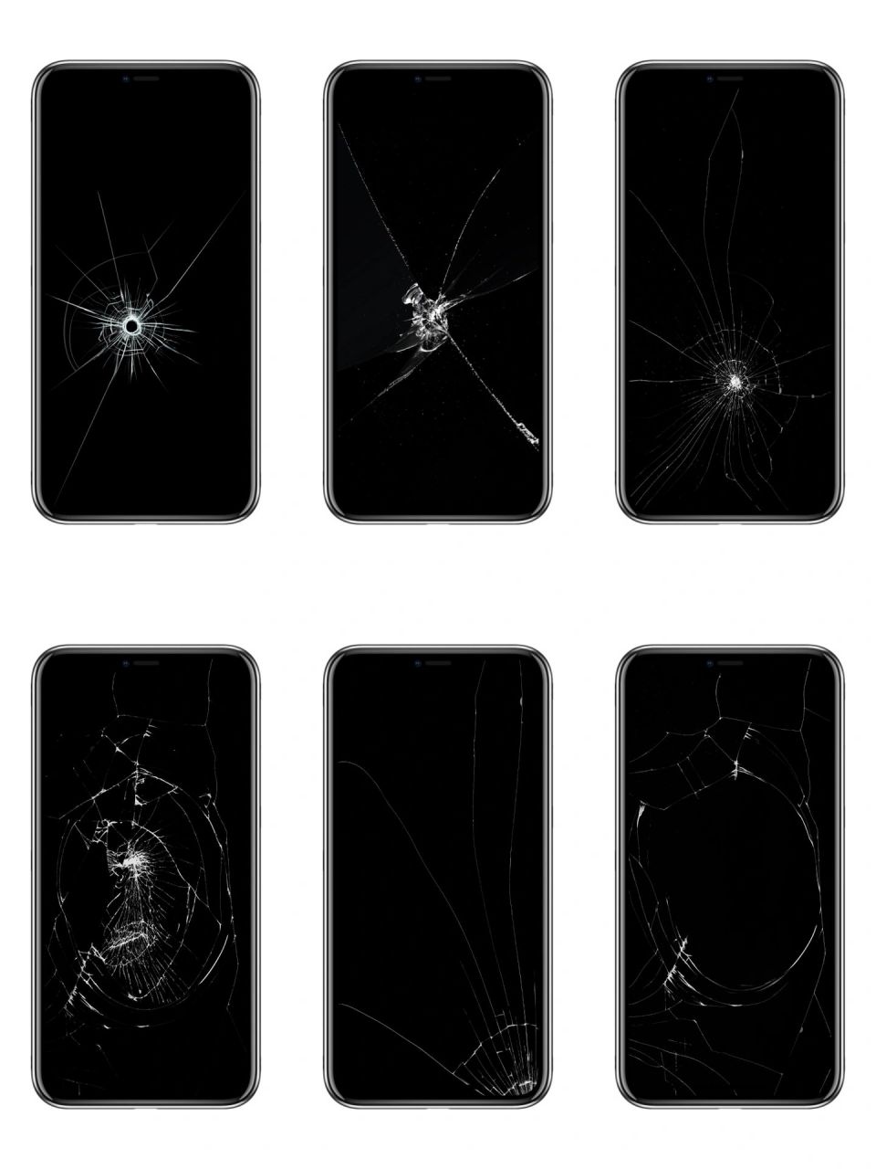 仿真碎屏手机壁纸(二)