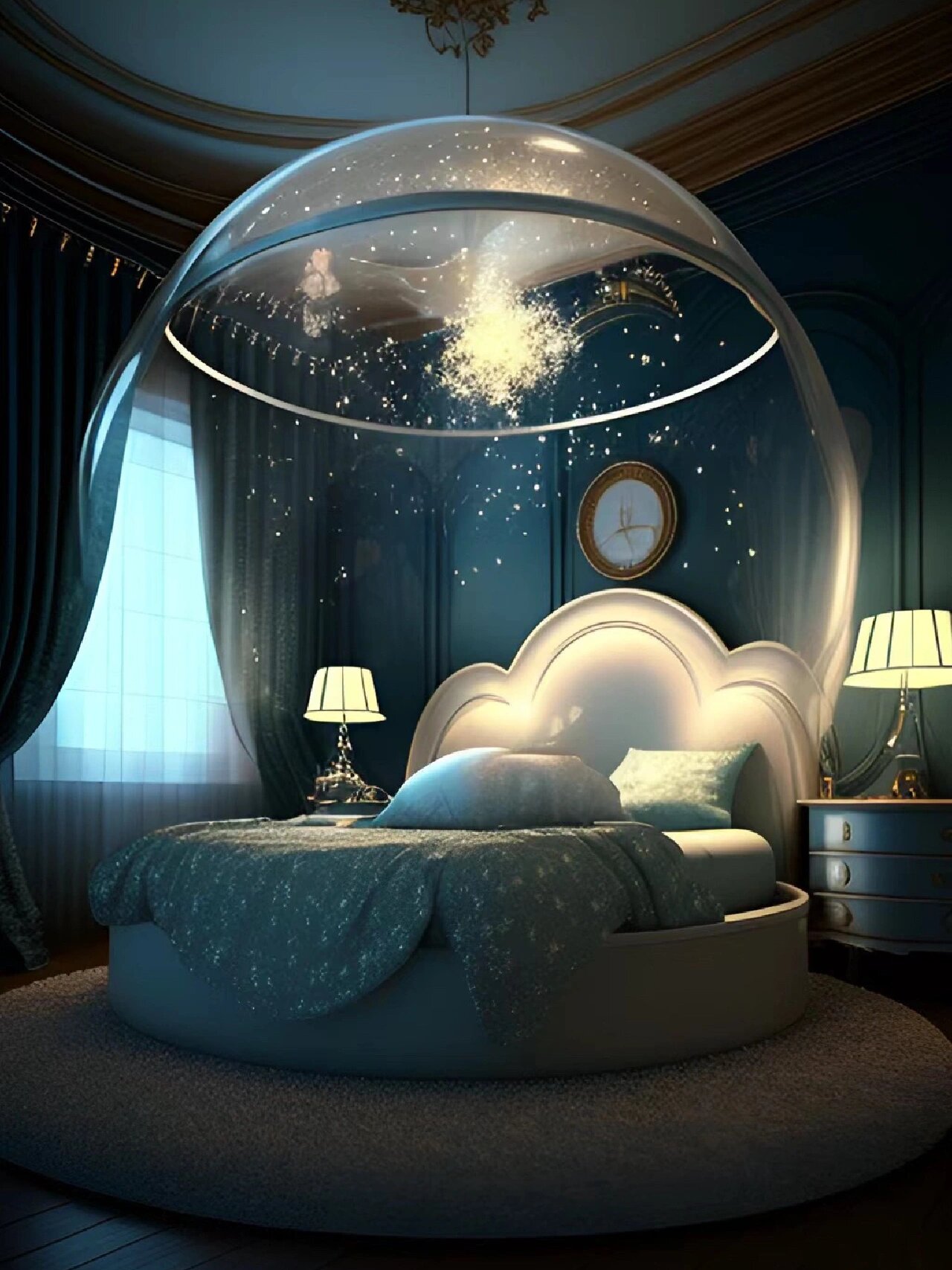 梦幻系卧室 | 每个女生的星空梦| 你选哪个71