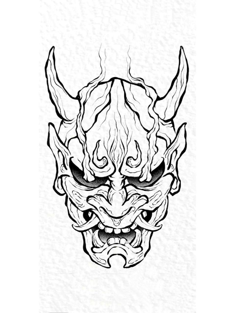 tattoo|般若纹身手稿分享 tattoo|般若纹身手稿分享