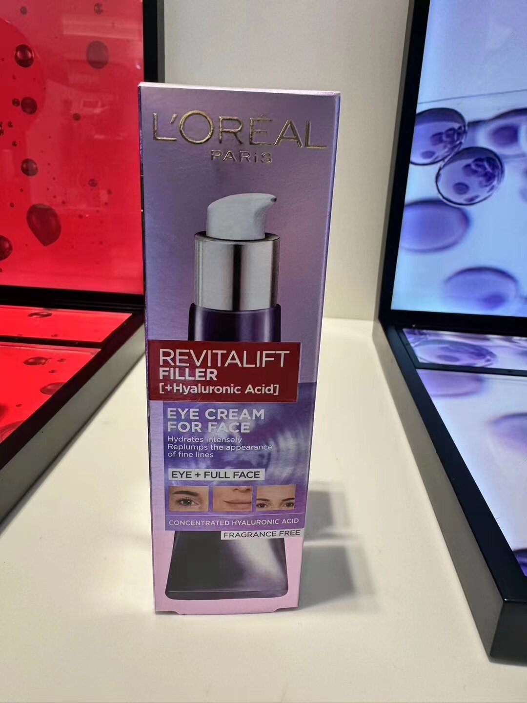 欧莱雅紫熨斗眼霜30ml  香港