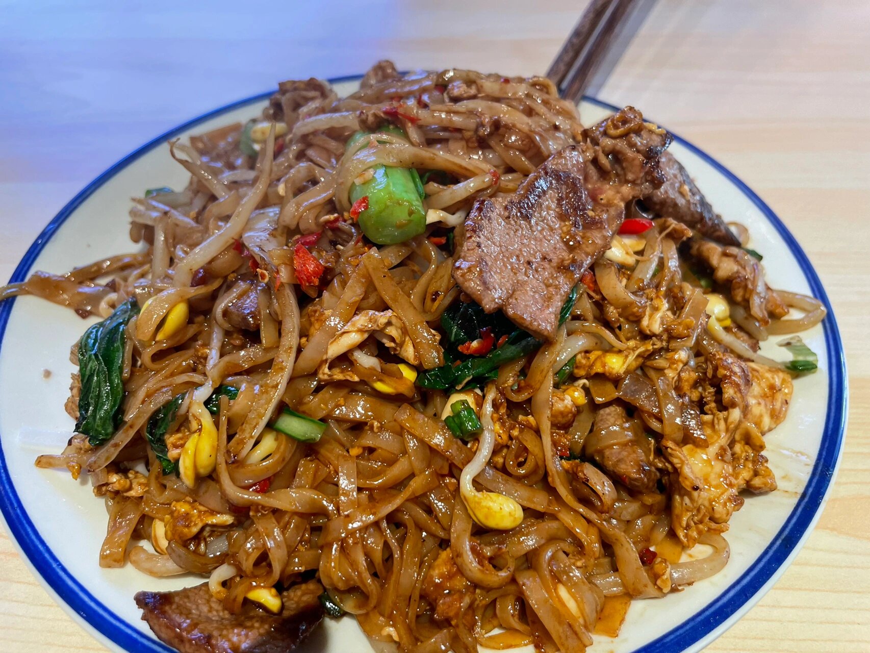 猪肝和炒粉真的绝配,海南炒粉来咯!