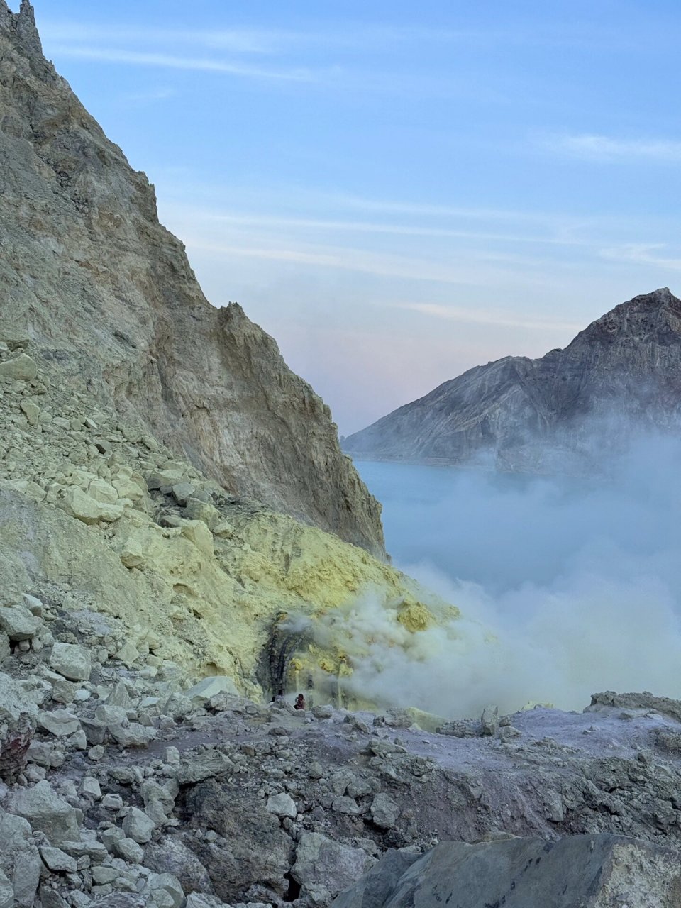 ijen我来了|太美了硫酸湖9499 想着怎么写这篇小红书 一句话概括