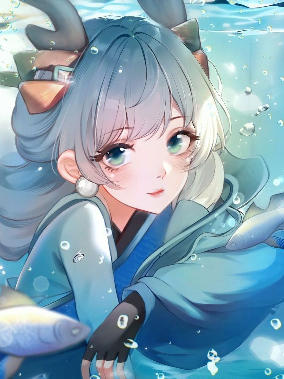 同人|瑶兔年限定新皮肤山海碧波行 非稿件可随意使用