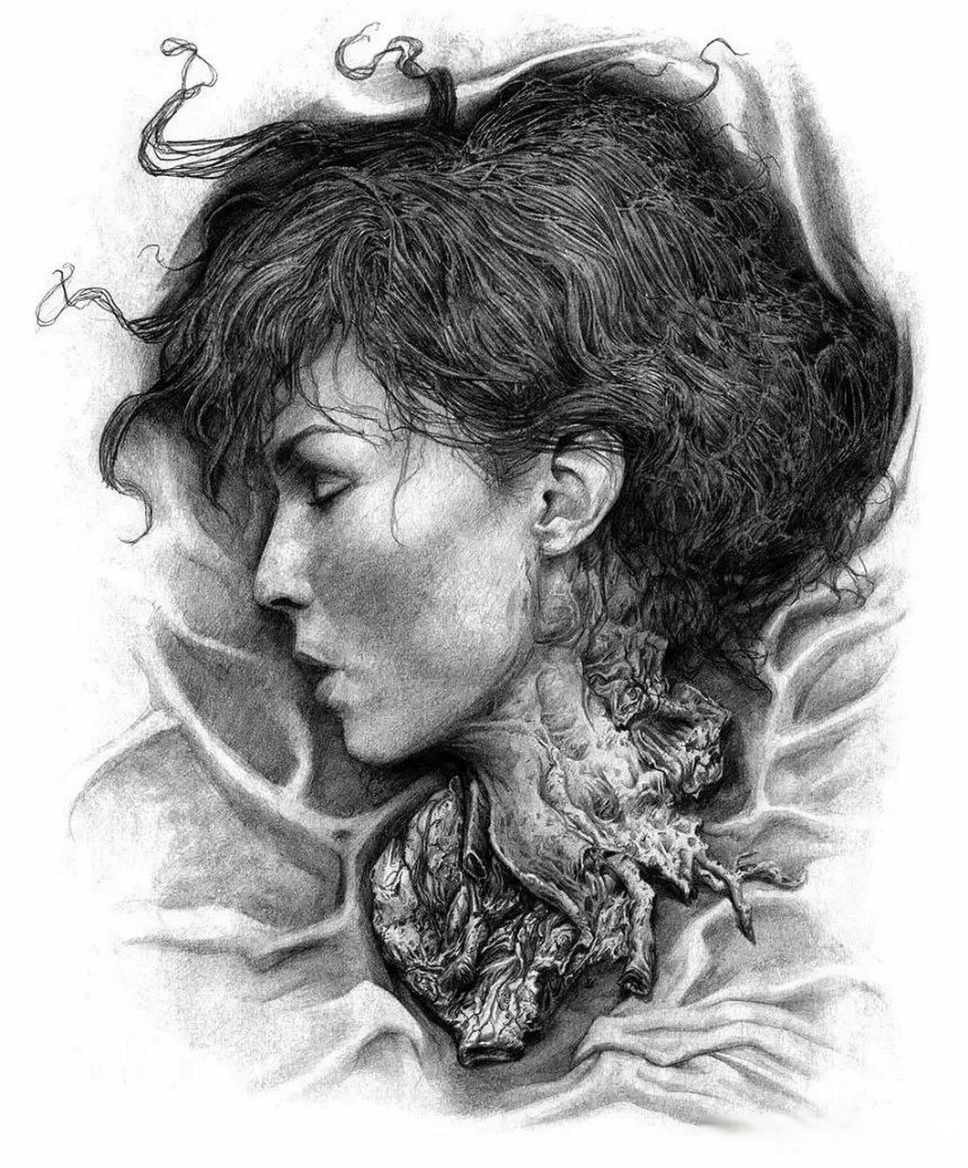 《异形:契约》中没有展示的肖博士被大卫研究的部分手稿!