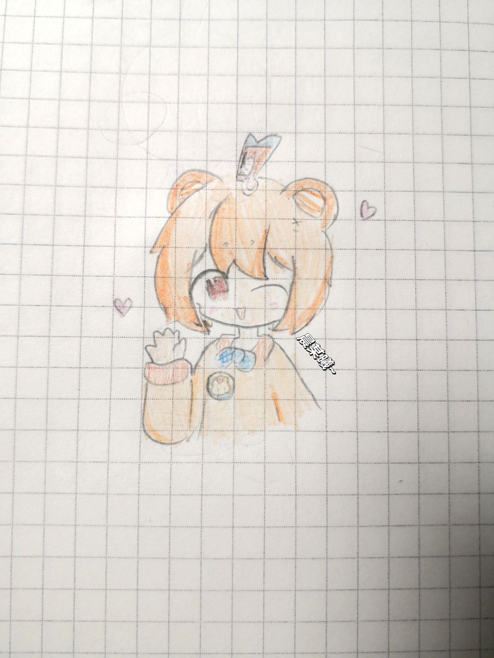 画个仔仔熊拟人~ 摸鱼时画的 比较潦草不喜勿喷