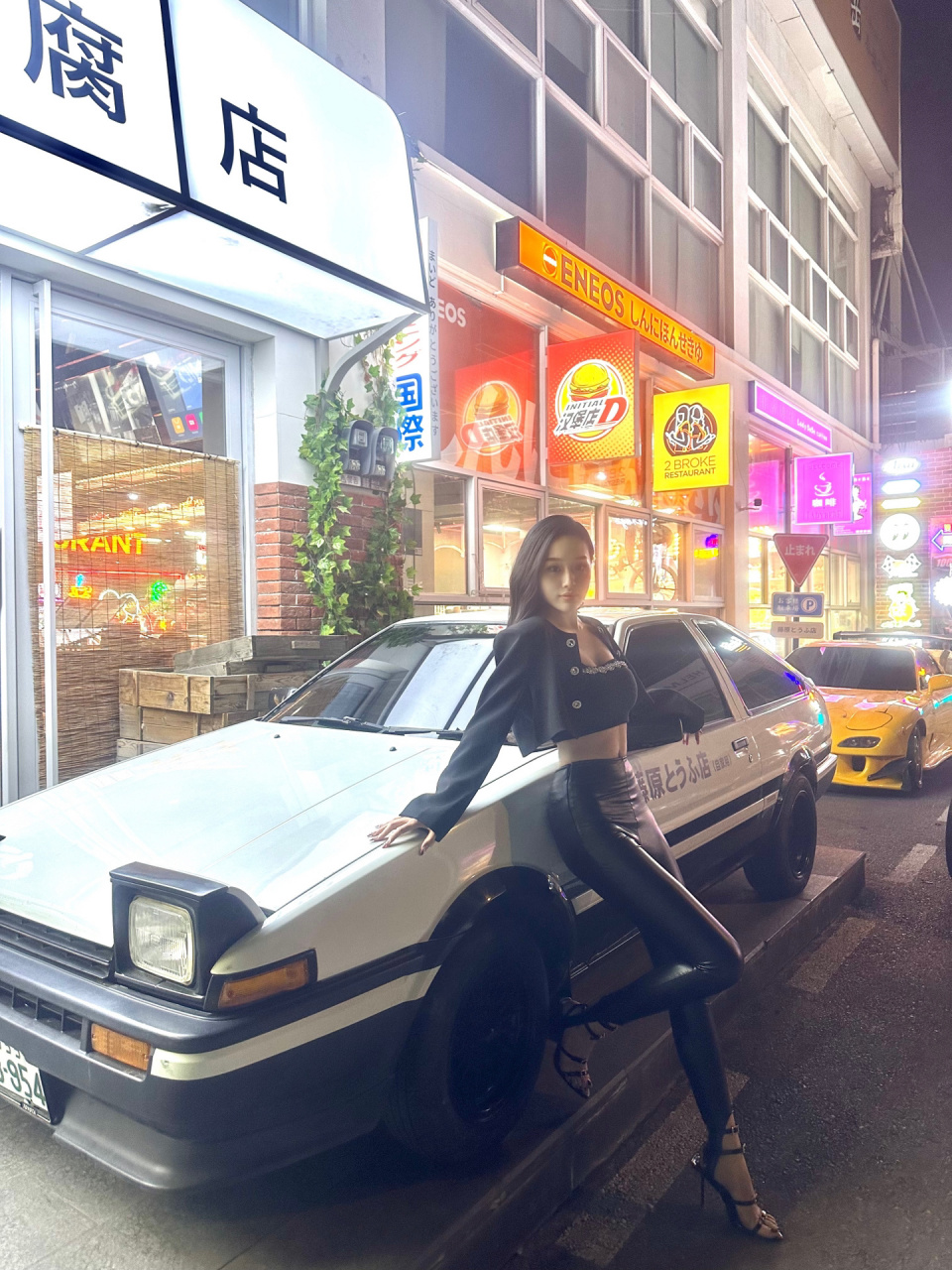 头文字d 之一路向北 第二次见ae86 第一次在香港 对我个人影响挺大的