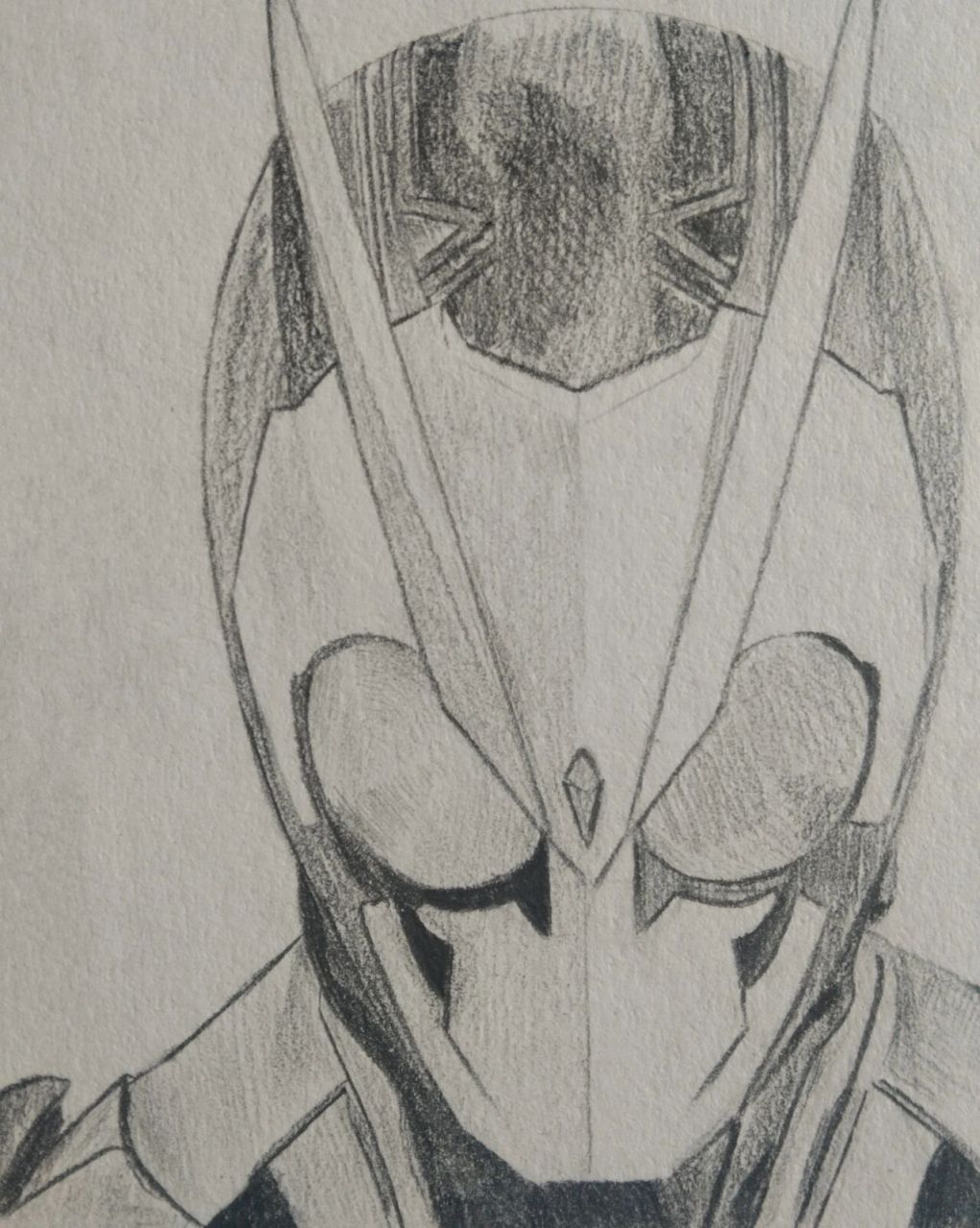 假面骑士01手绘 没画好  01