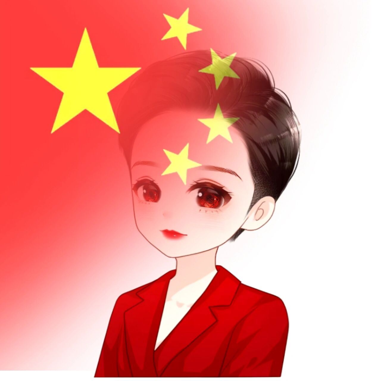 国旗头像 国庆头像要不要体验换?    创作学院