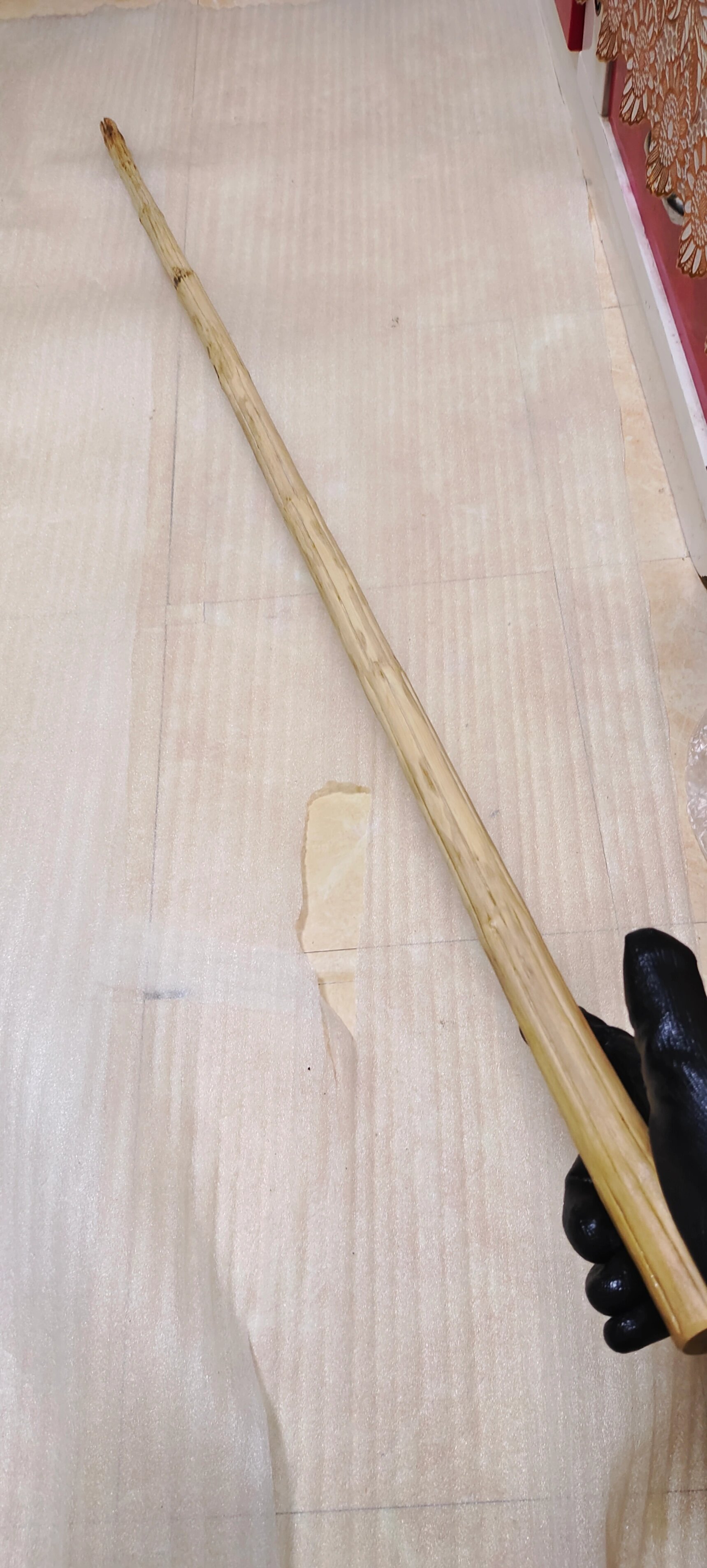 六道木鞭杆武术棍1米3长