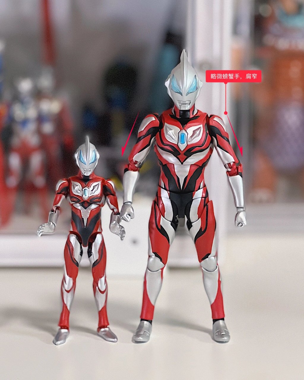 细看捷德奥特曼shf,掌动原始形态对比 2017年第一次看见捷德奥特曼