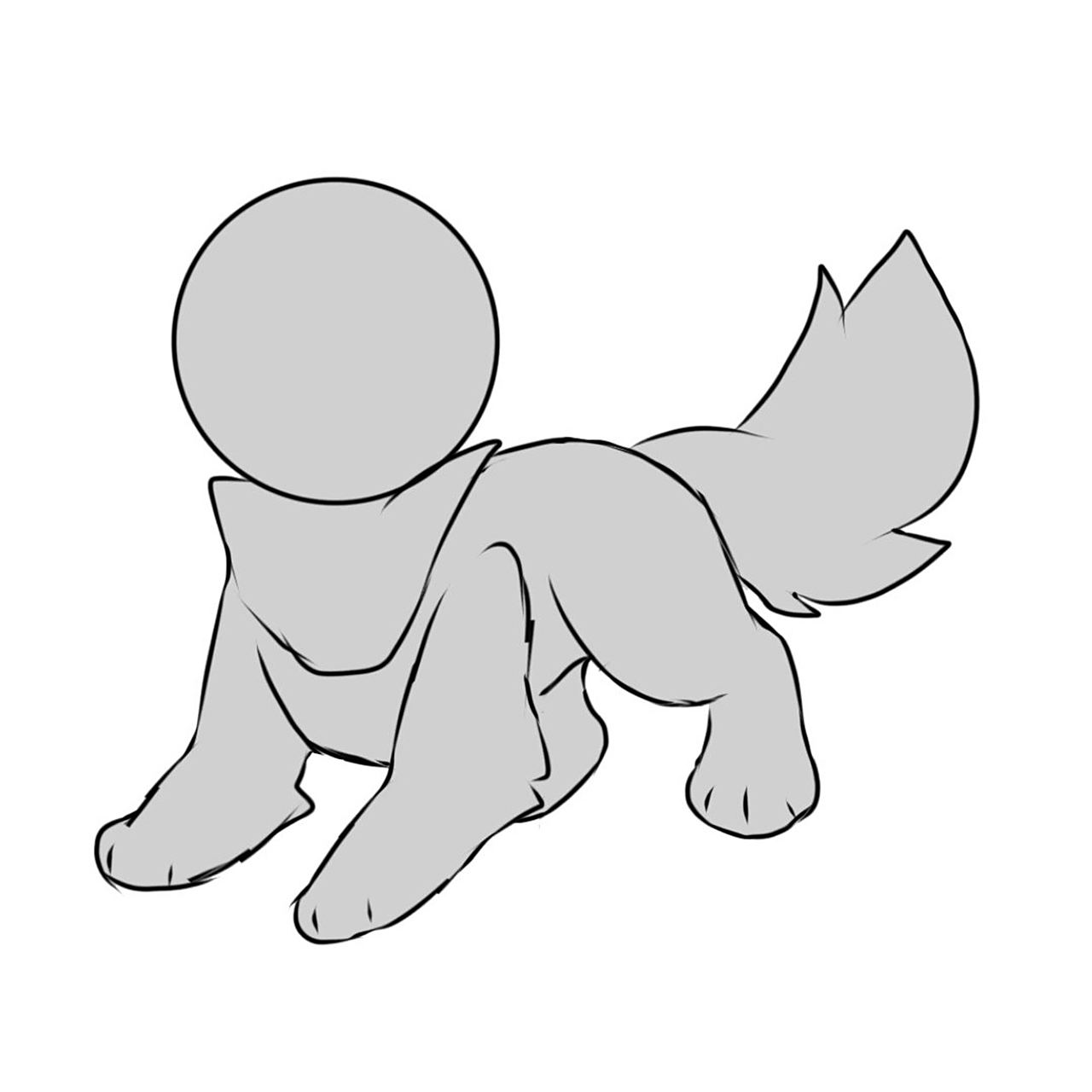 兽设素材 随便摸了一些 抱走请留名  禁止盗用和原封不动的描图75