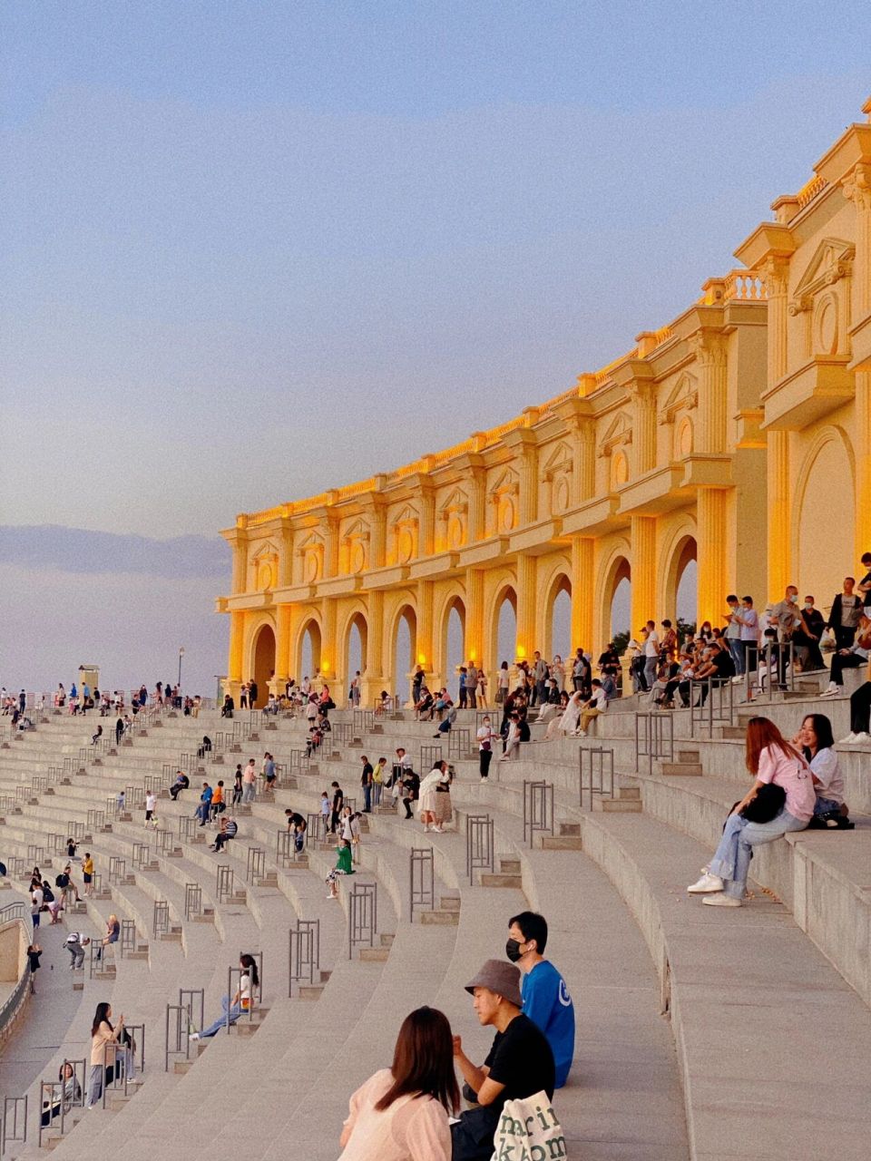 宁夏银川|览山公园 体验罗马假日生活,银川拍照圣地 银川览山公园位于