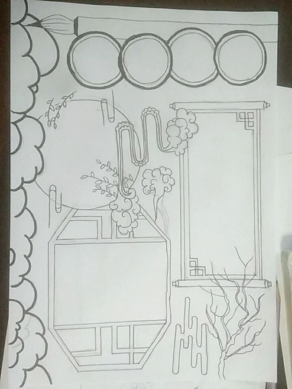 书法手抄报 老师布置的作业,可临摹000000