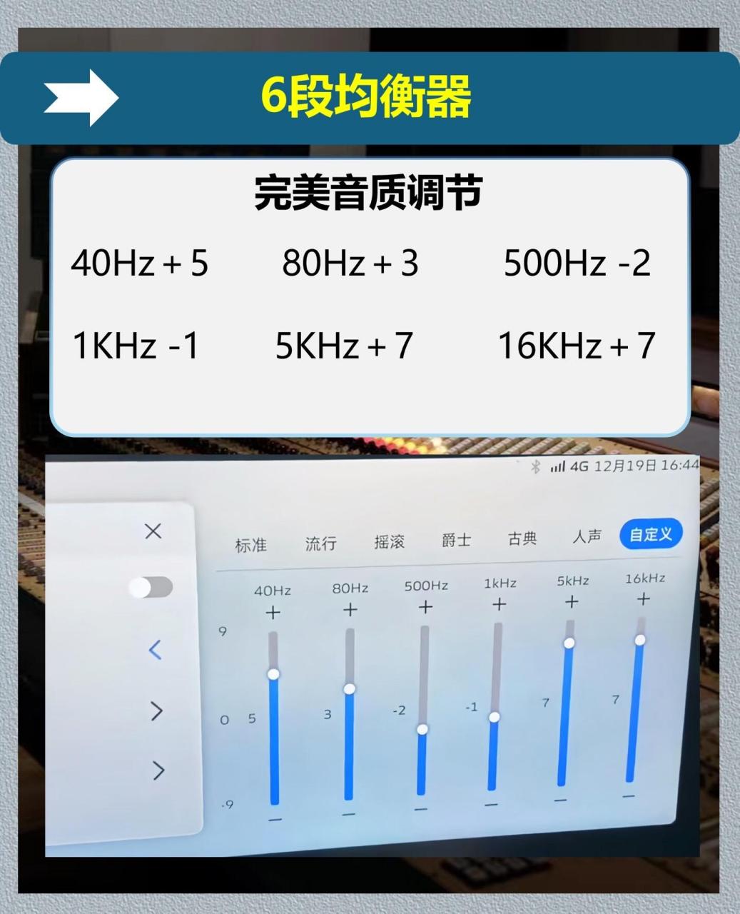 汽车音响均衡器完美调节方法.