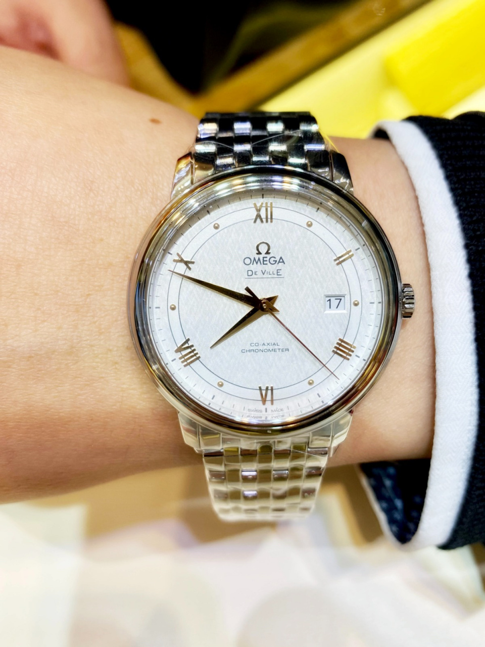 欧米茄omega co axial chronometer 腕表 欧米茄omega co axial