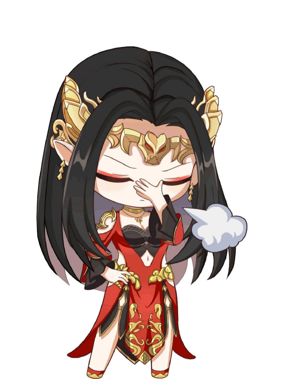 美杜莎女王新版q版互动表情包 #斗破苍穹# #斗破苍穹美杜莎# #斗破