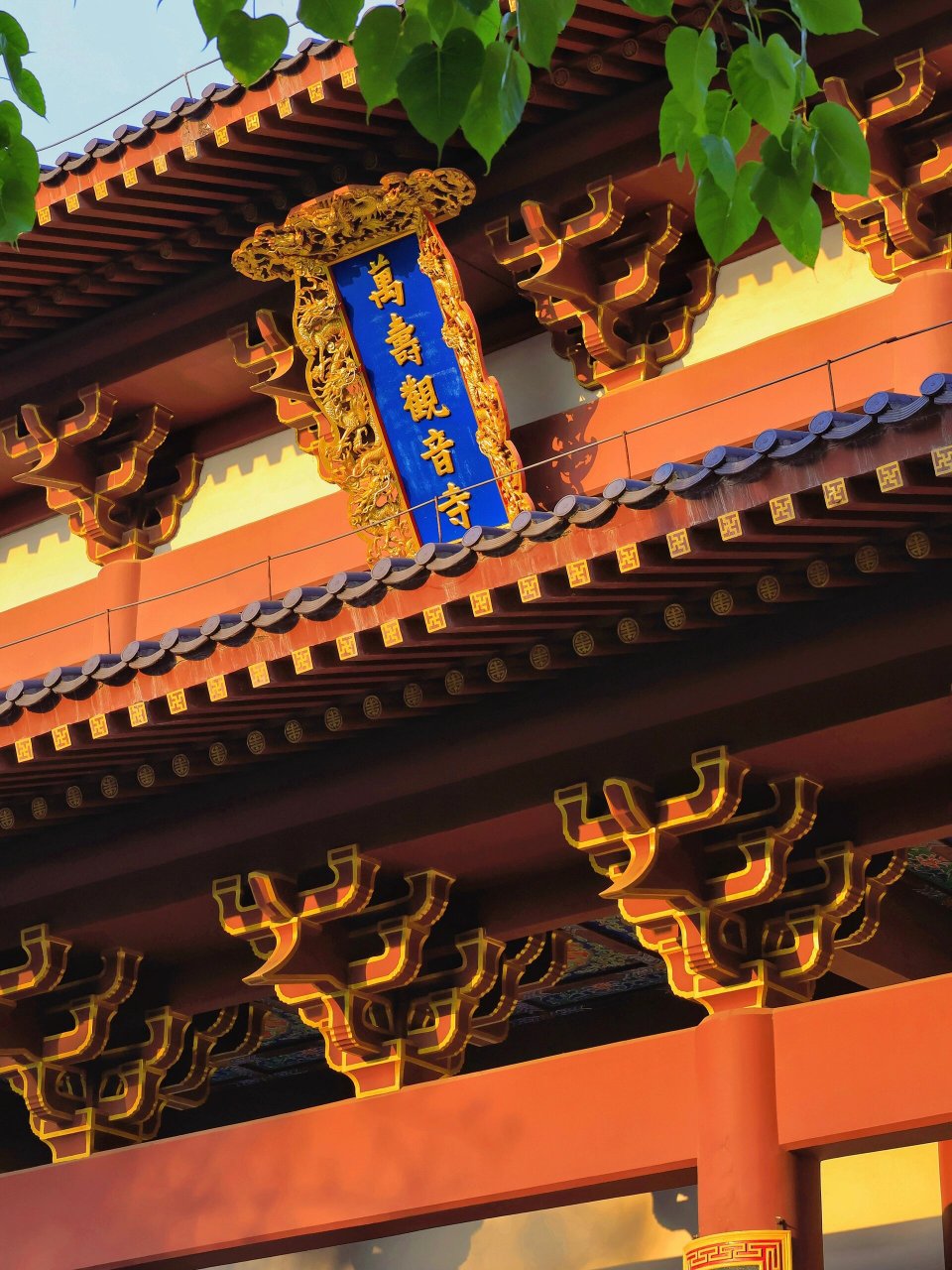 我奉神明,神明佑我 99位置:南宁青秀山内万寿观音禅寺;9315进入