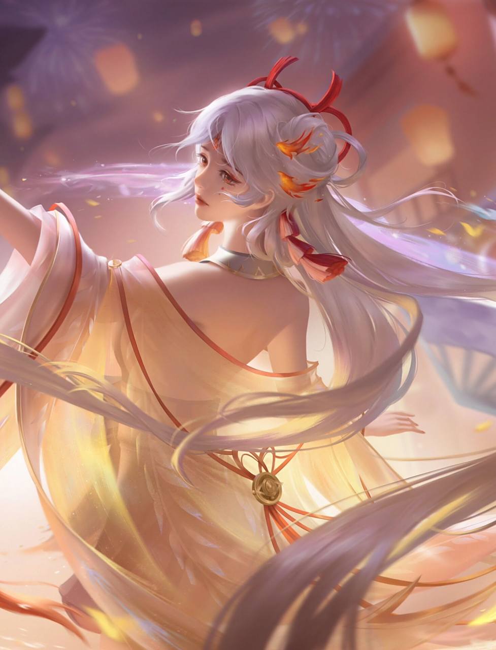 不知火 阿离 "你若倾诉的,就在你的歌舞中." 	 94也发一下