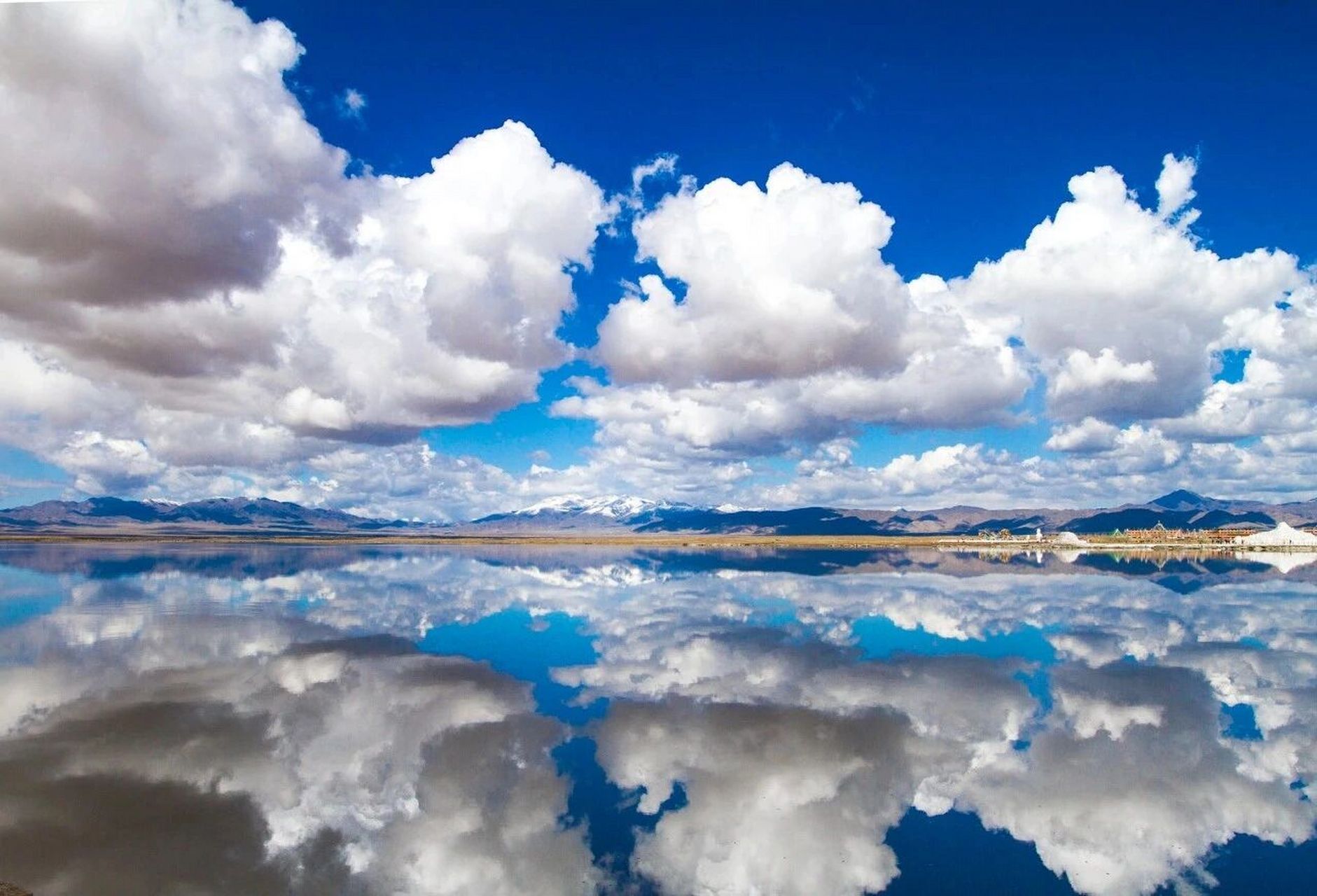 茶卡盐湖美景专辑 不同的天气下下茶卡盐湖有不用的景色