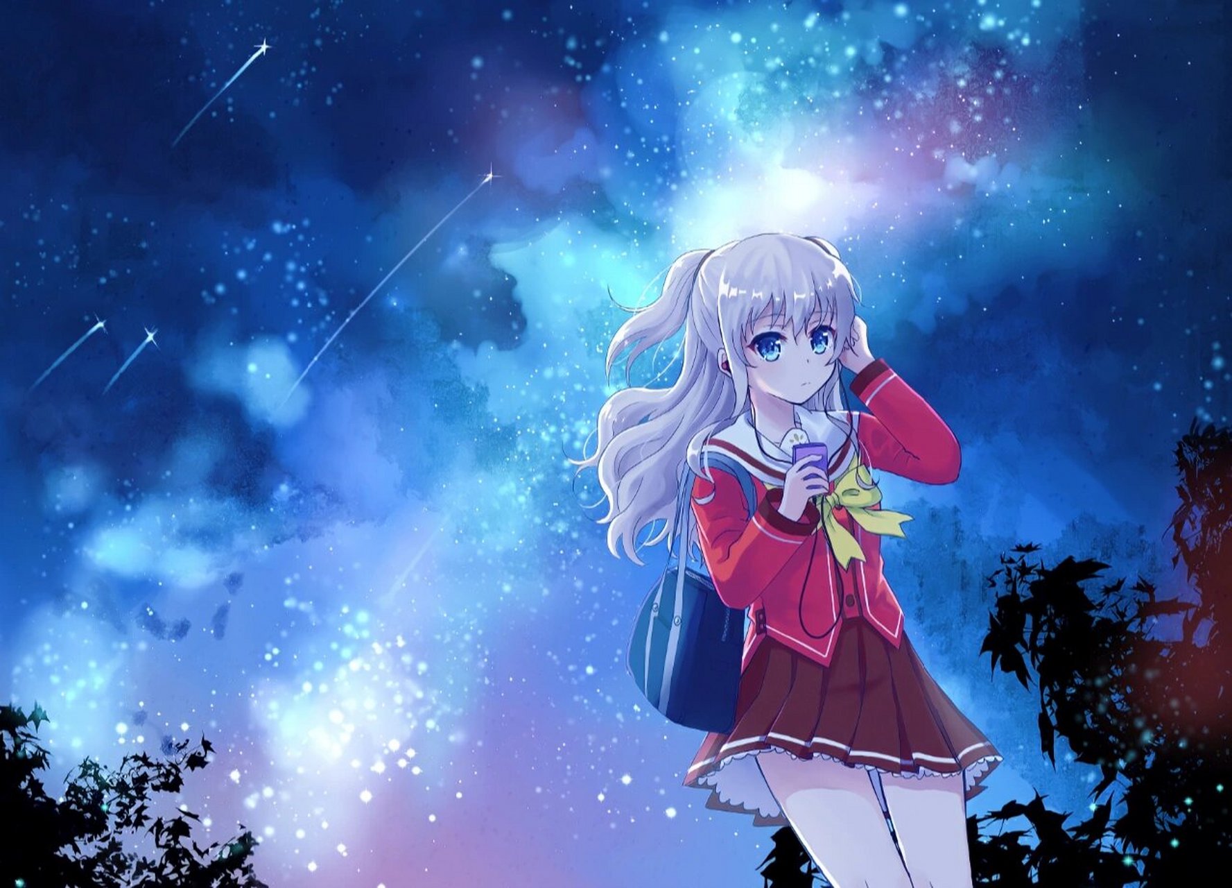 《charlotte》夏洛特美图壁纸!友利奈绪 友利奈绪!