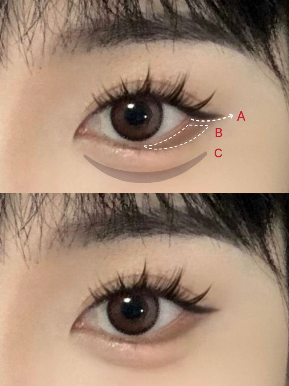 新手三步画眼睑下至/无辜幼态放大狗狗眼98 小崔改良版狗狗眼眼妆