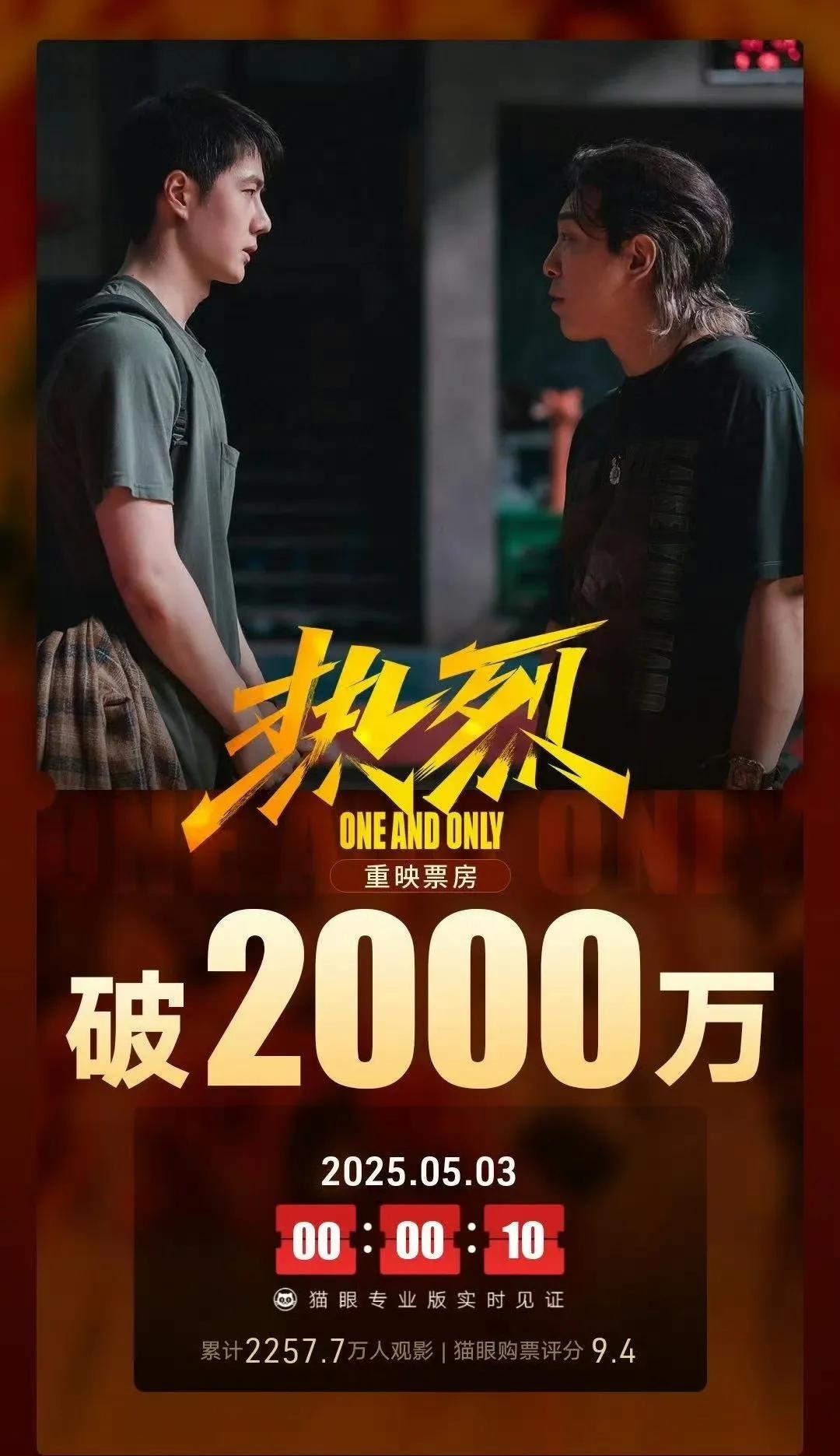 《热烈》太牛啦王一博凭电影热烈提名第37届中国电影金鸡奖最佳男主角