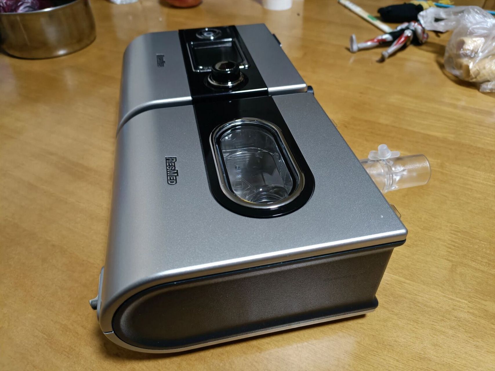 出售转让 二手瑞思迈呼吸机s9 vpap st双水平家用copd慢阻肺排