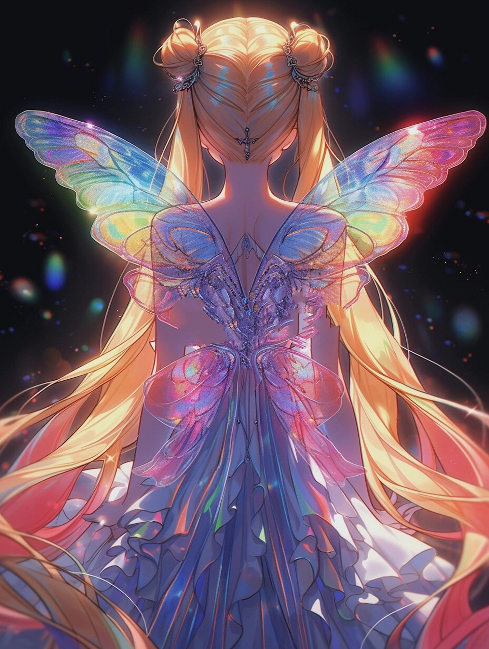 美少女战士壁纸|五彩斑斓的背影杀     夏日滤镜     梦幻联动96