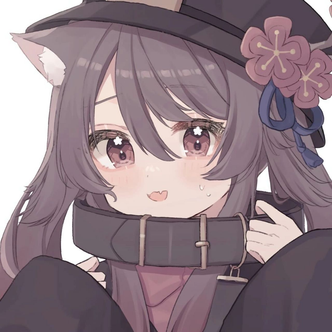 『胡桃』『头像』『原神』『可爱』瑟瑟 949494