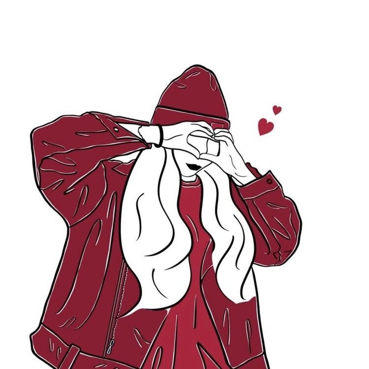 情侣91对称卡通图第一波 也送给单身的你