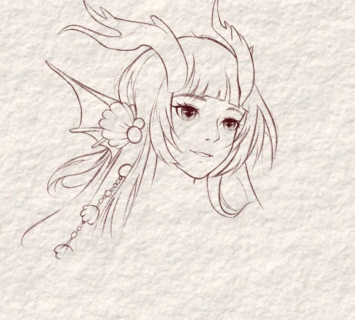 教你画王者荣耀人物——西施(附过程图) 绘画工具ipad,绘画软件pro
