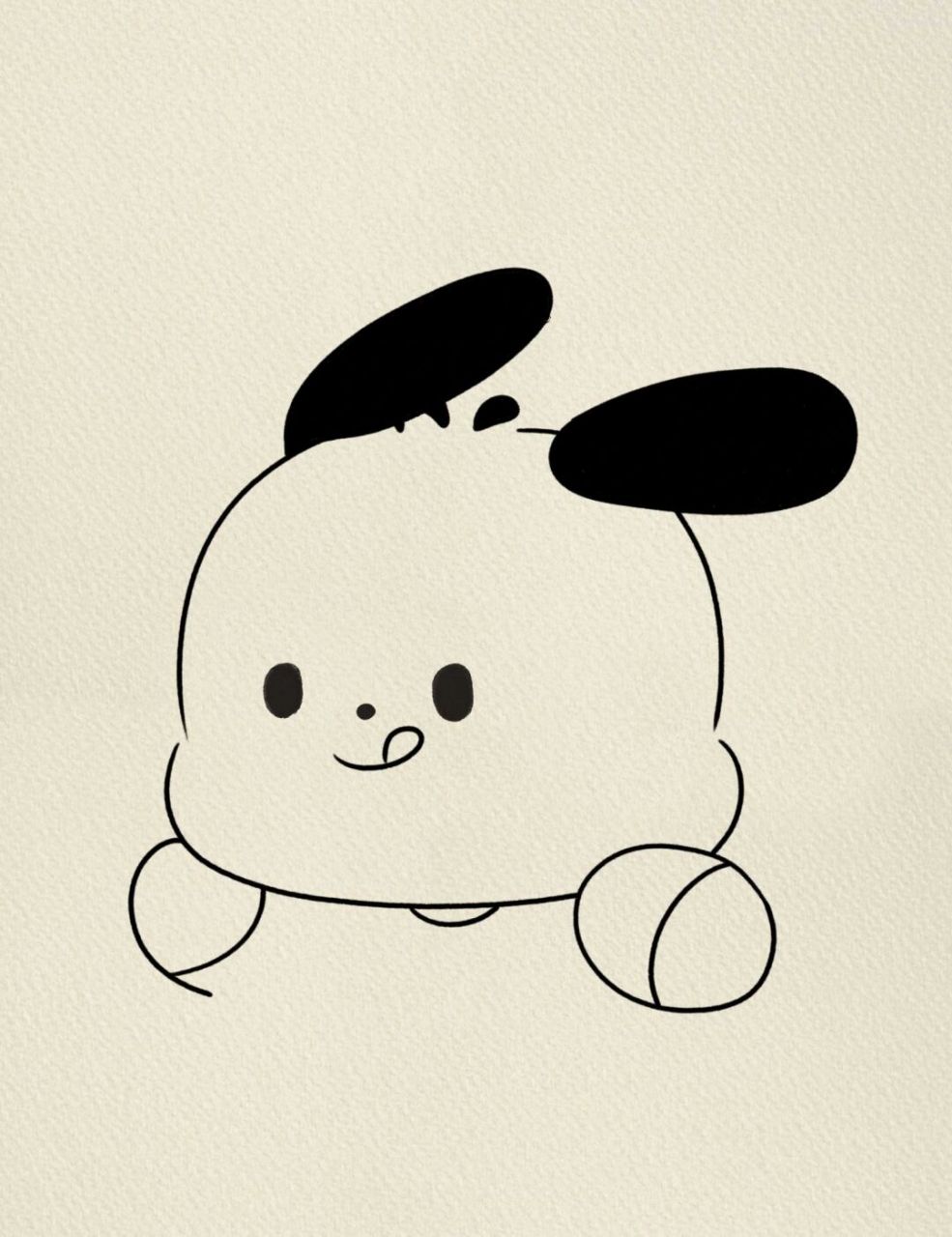 可爱简笔画 #小动物头像# #可爱简笔画# #画个简笔画# #布丁狗# #寻找