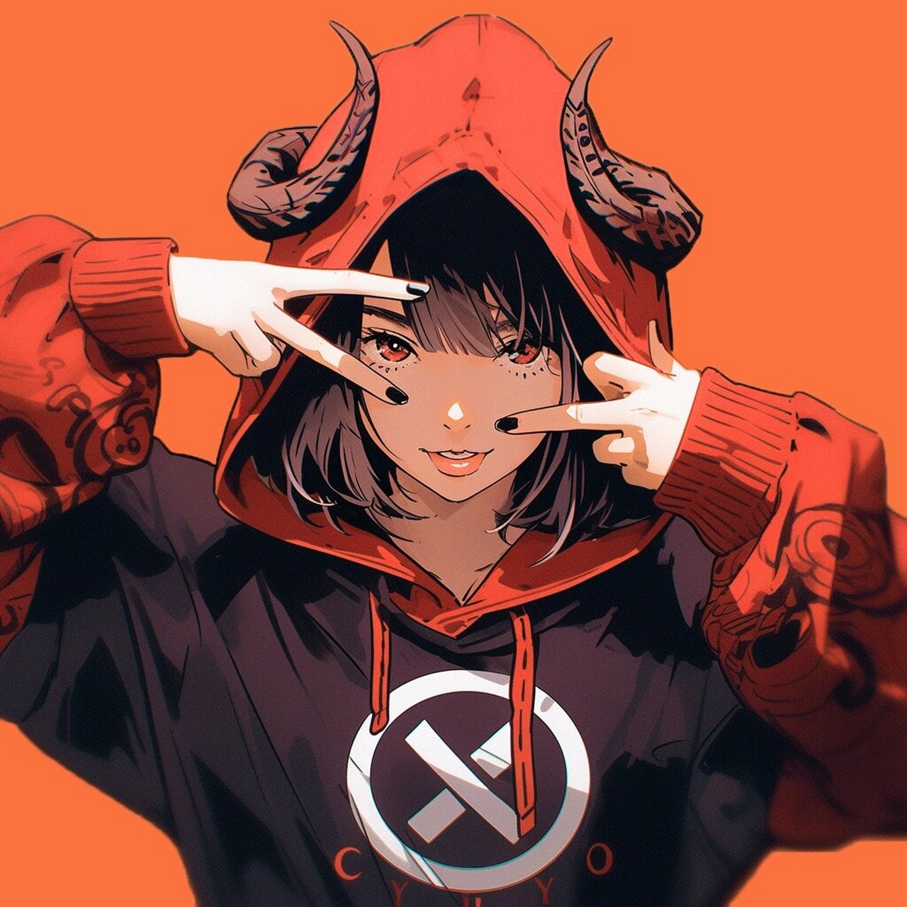 十二生肖国潮情侣头像 牛