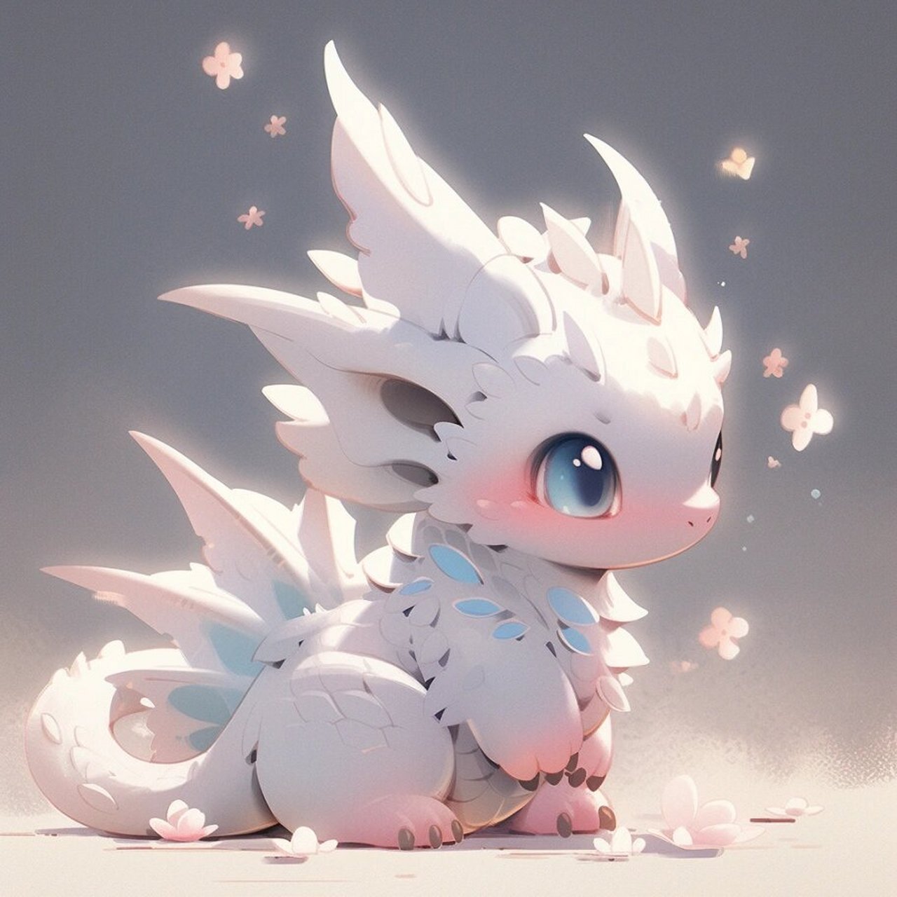 2024年龙宝宝系列|天真烂漫小白龙93