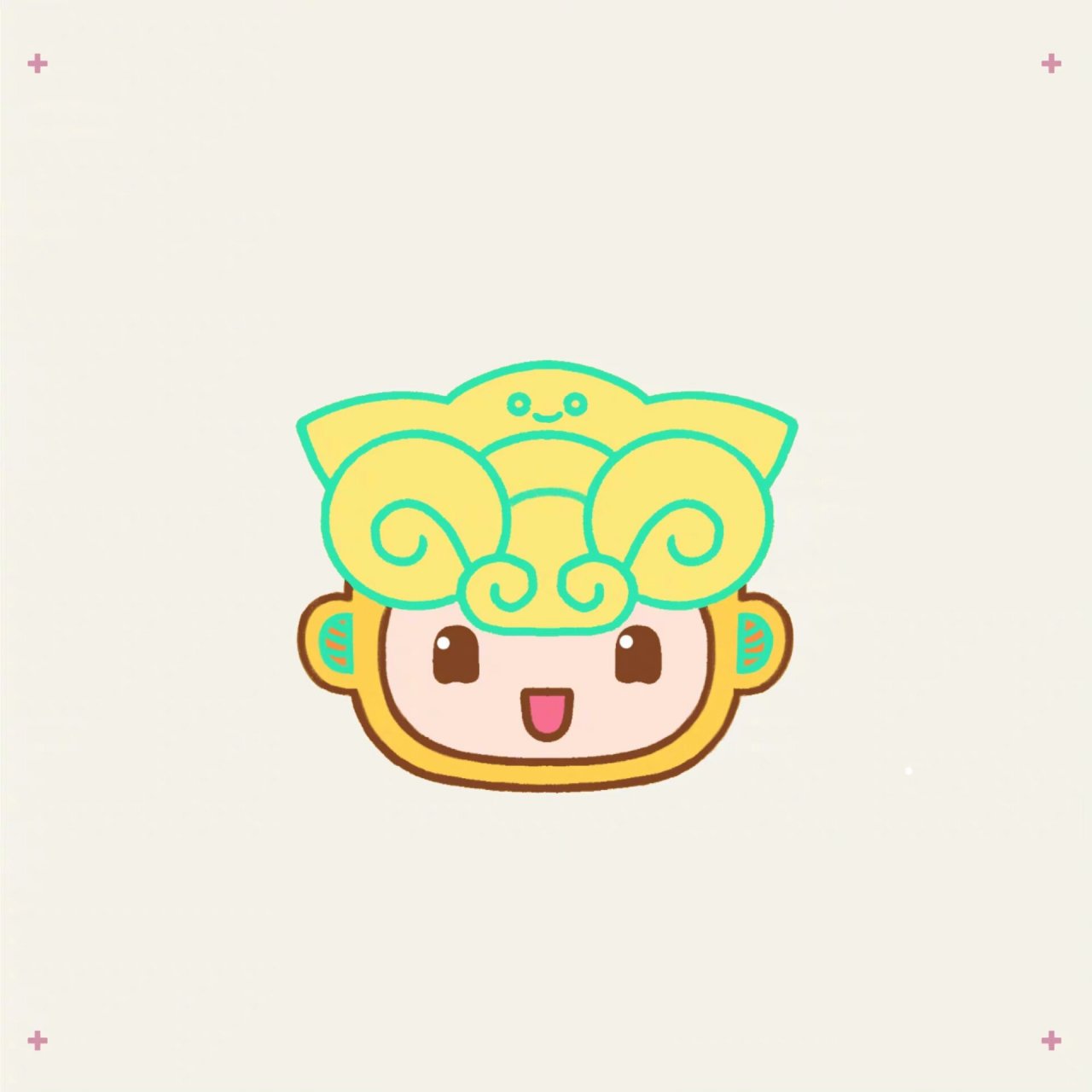 亚运会三小只 03 亚运会三小只简笔画