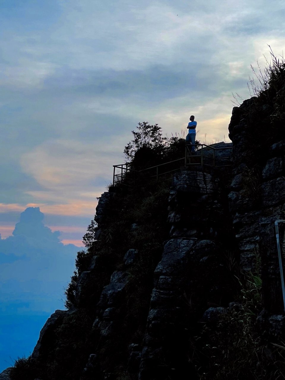 梅州/阴那山 地址7215梅县区雁洋镇 阴那山五指峰玉皇顶 云雾缭绕