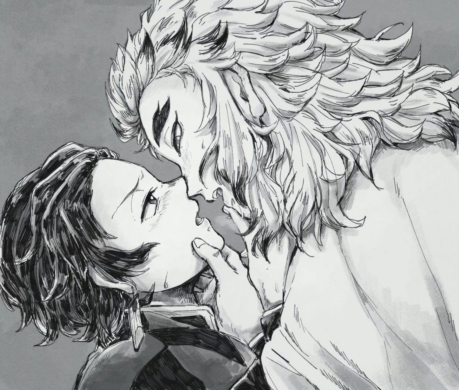 72 #动漫# #鬼灭之刃##灶门炭治郎# #炼狱杏寿郎# i:ixaba_06