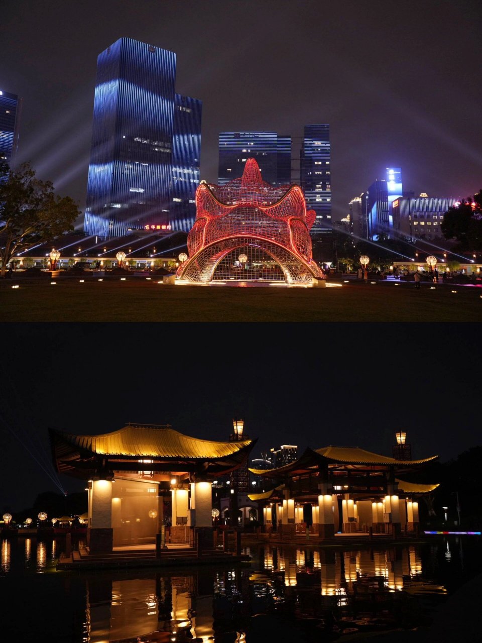 南海千灯湖97佛山最值得去的网红打卡点～ "好看的风景千篇一律,有