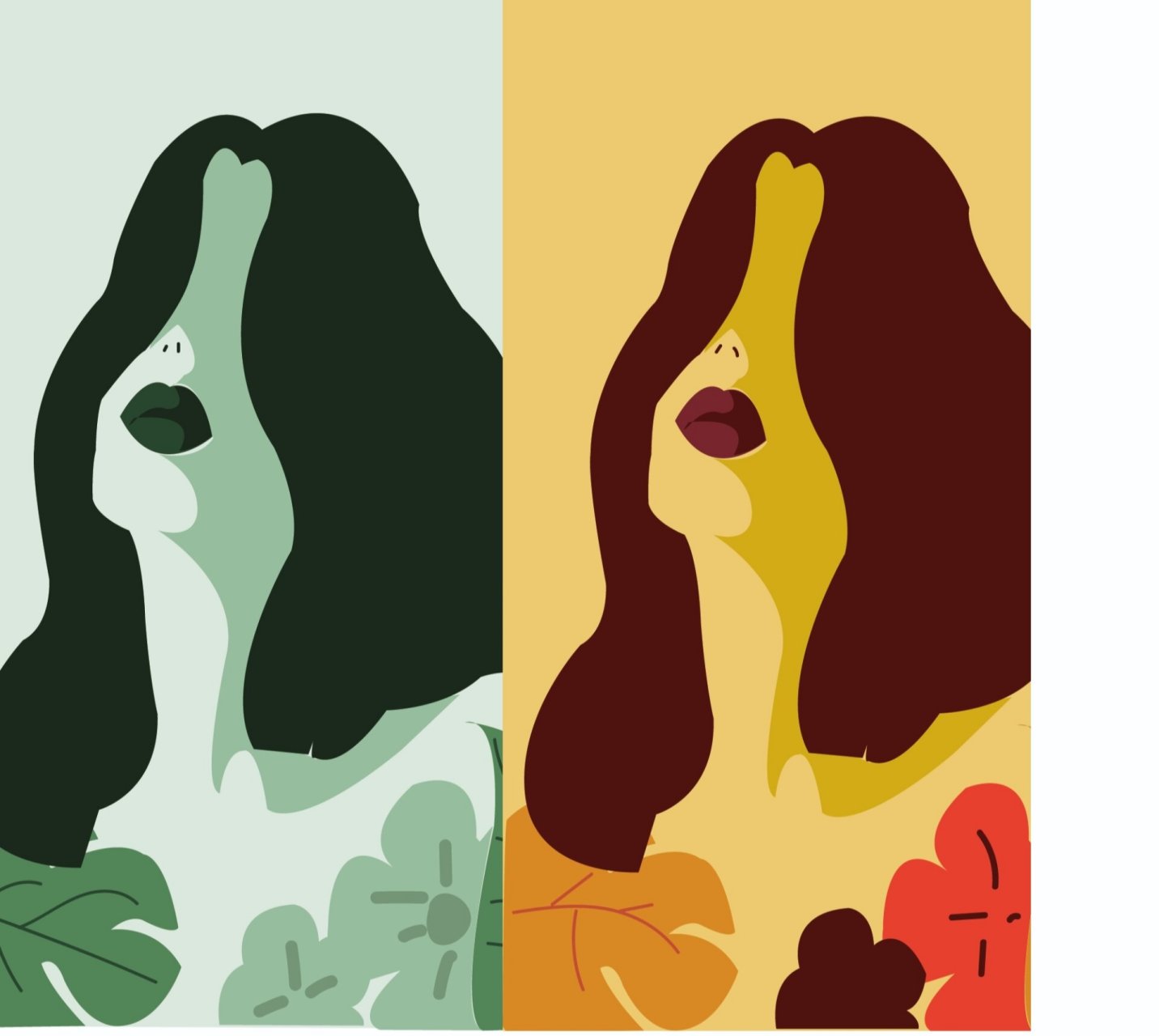 色彩构成# #色相对比 #色彩纯度对比 #彩色同色系明度九调 #无采