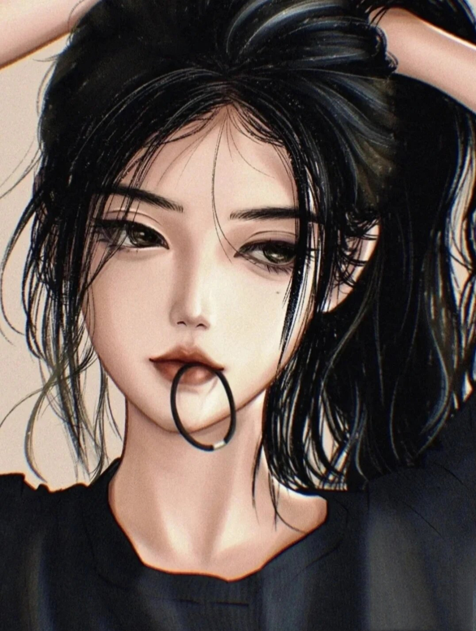 高冷霸气女孩头像