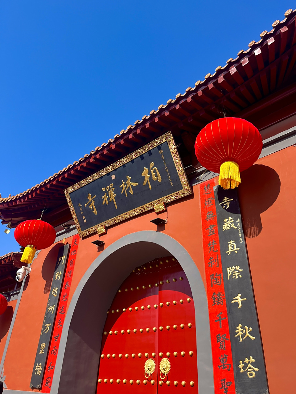 赵县柏林禅寺/赵州桥一日游 早上9点从晋州出发,开车一个半小时不到