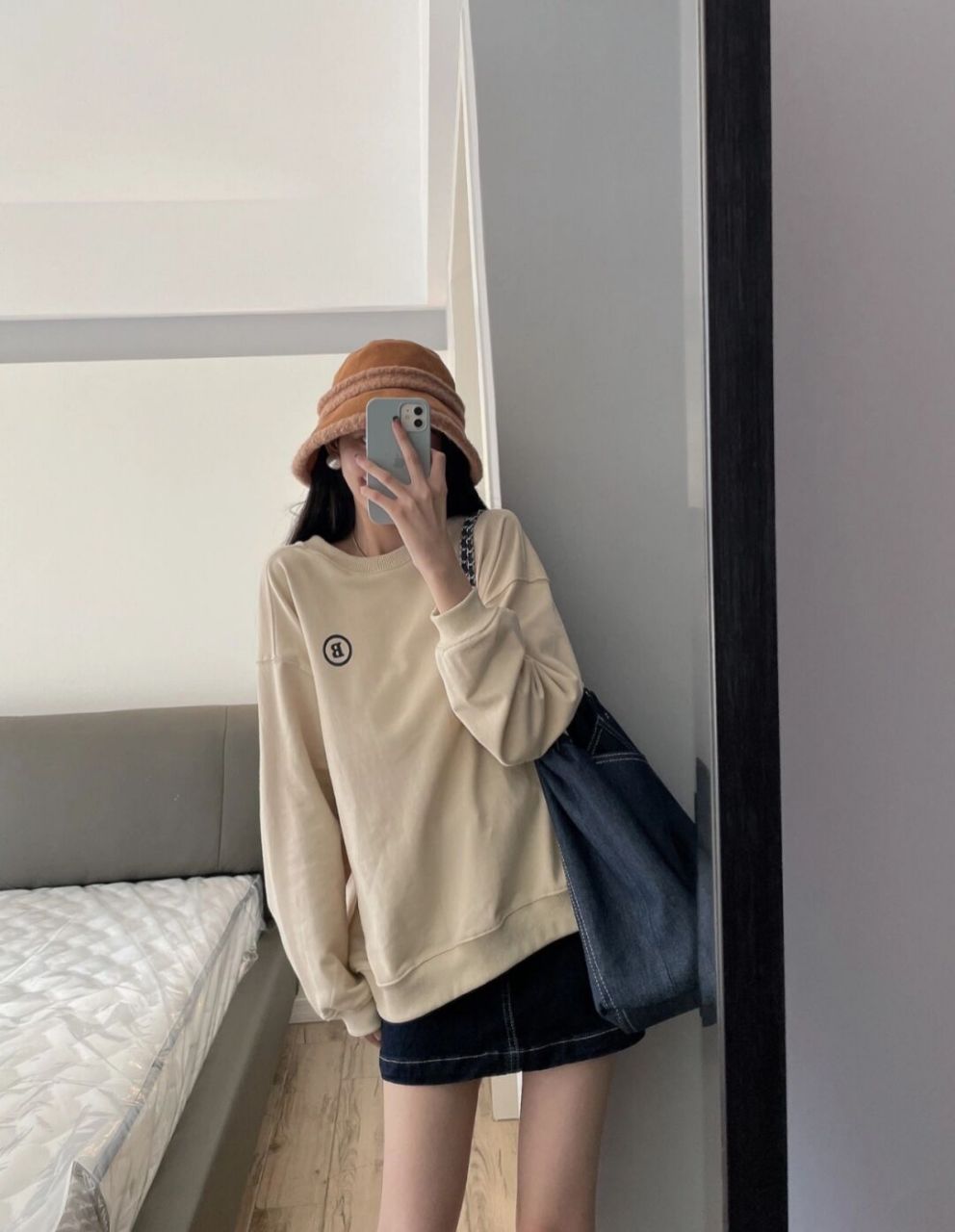 今日是韩系精神小妹 适合出游旅行休闲的一套～ #小个子女生穿搭