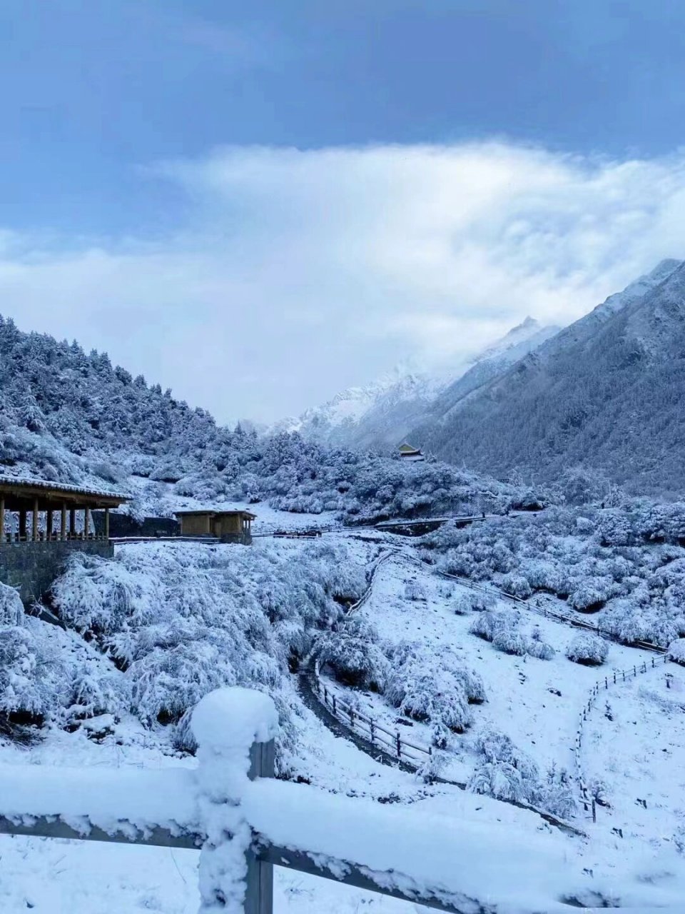 川西随记|四姑娘山的雪景必须分享给你们6015 我们这次的旅行目的