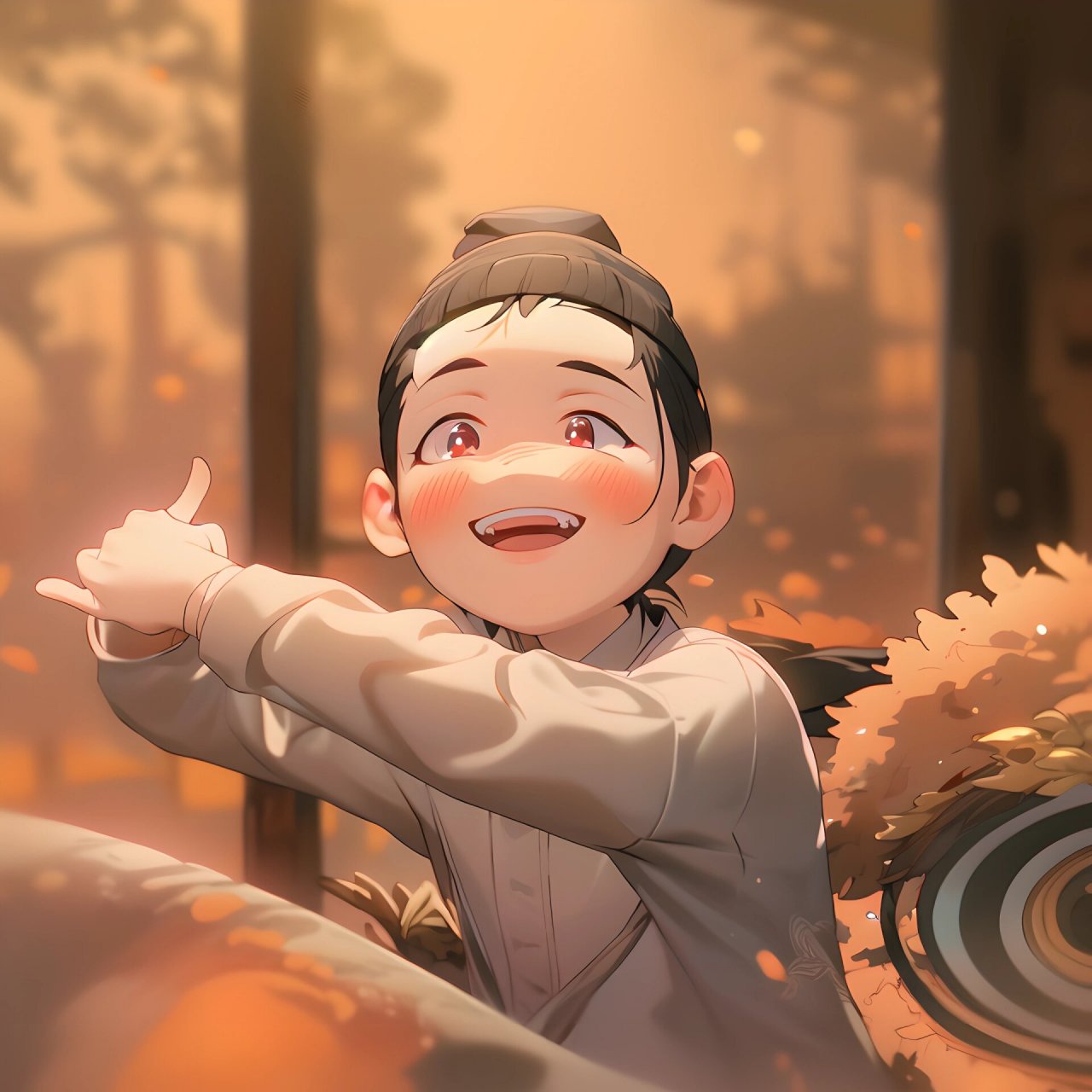 长安三万里|幼年杜甫头像 好可爱呀～ 杜甫是幸运的 有幸看到了盛唐