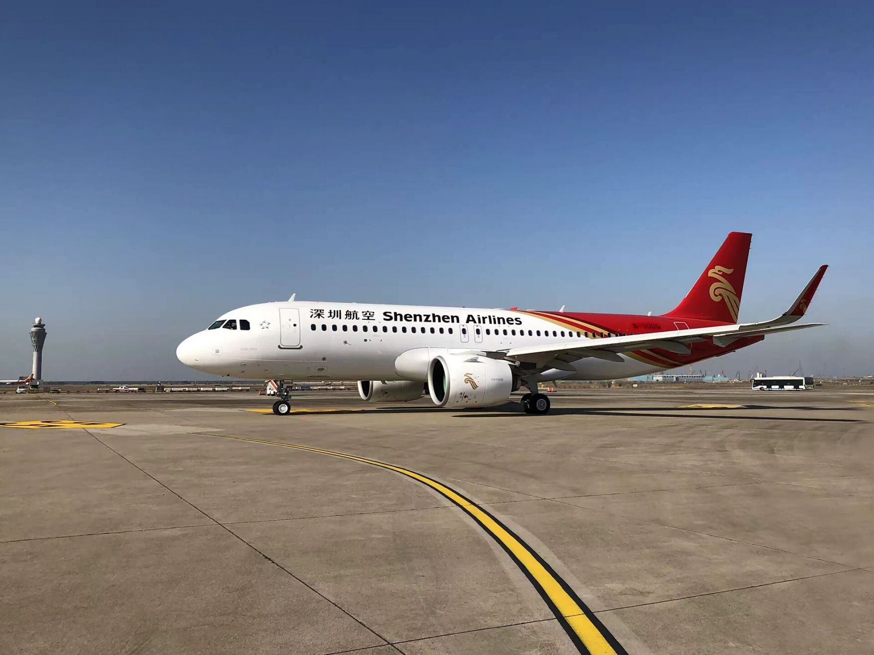 深航飞机盘点(3)a320neo ☀️深圳航空于2018年引进第一架空客a32