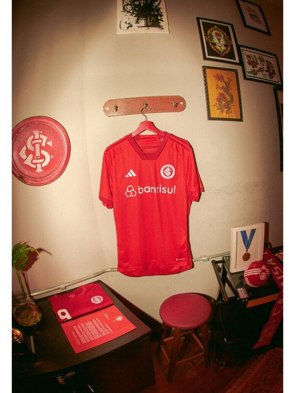 巴西国际发布2023赛季全新主场球衣