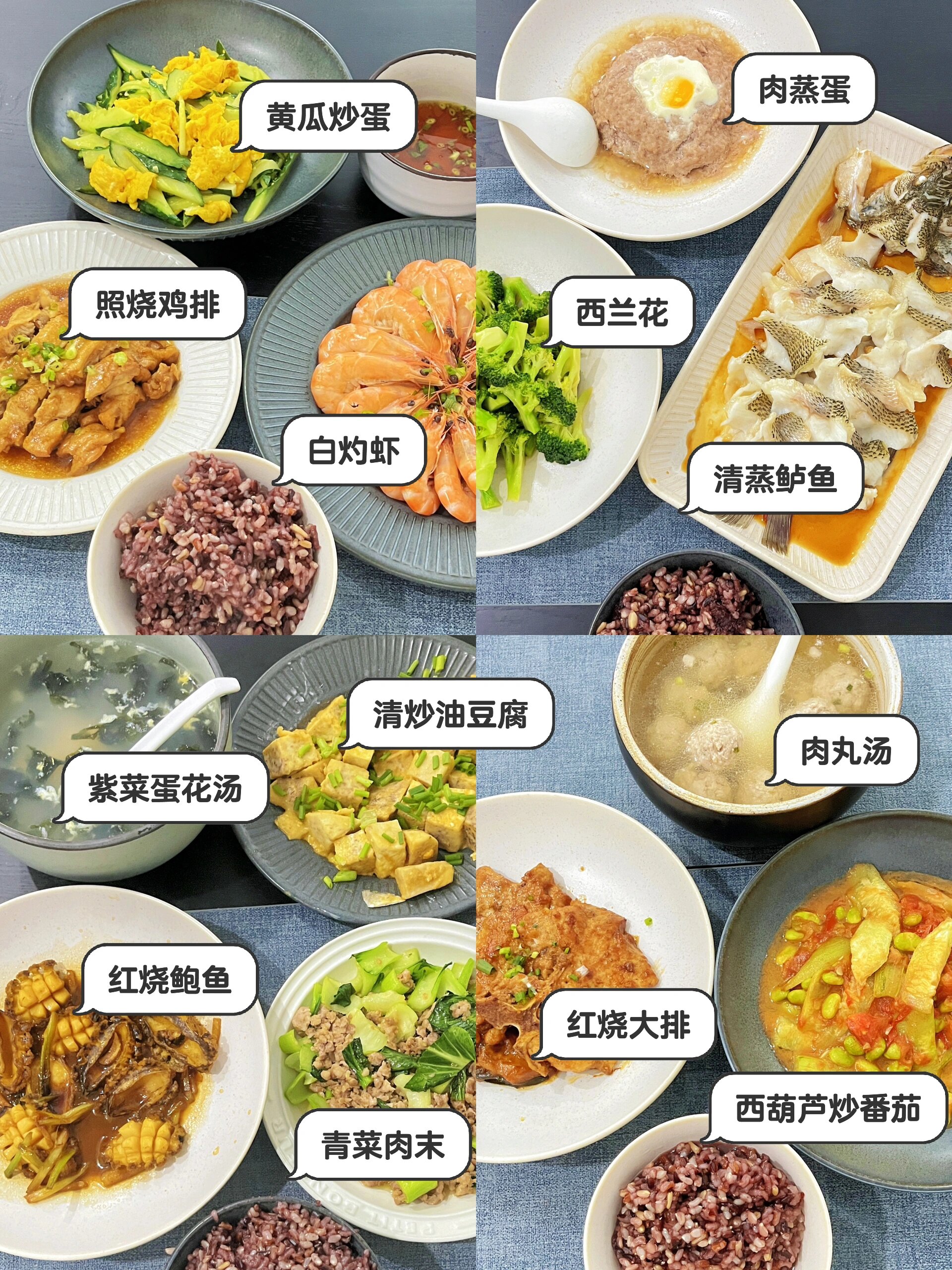 移植后饮食食谱图图片