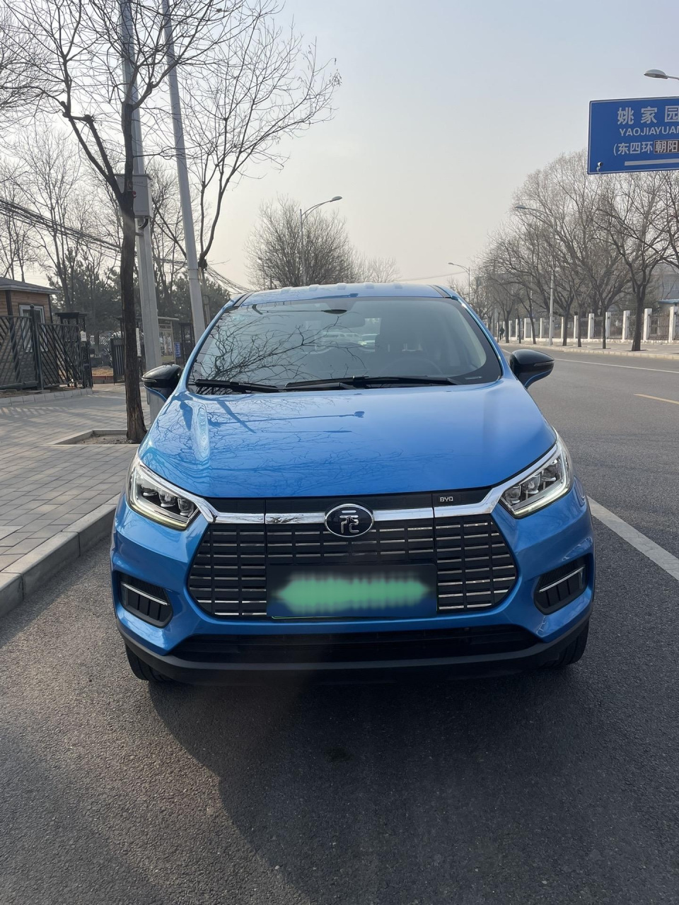 新到19年6月份,比亚迪新能源元ev535智联领潮版,续航410公里,个人一手